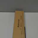 2 in 1 Window Squeegee, Shower Squeegee Window Cleaning Kit with Extension Pole Long Handle Squeegee for Shower Glass Floor Bathroom Home Outdoor, 12 inch Wide, Black