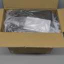 TIPGO Slim Bathroom Trash Can with Lid Soft Close, Step Pedal, 6 Liter / 1.6 Gallon Stainless Steel Trash Bin, Small Garbage Cans for Bedroom, Office, Kitchen (Matte Black)