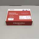 PROCURU 1/2" OD x 24" (2Ft) Universal Flexible Gas Connector Kit, SafeGuard Yellow-Coated Stainless Steel Gas Supply Pipe for Dryers, Bbq Grills, Water Heaters (Red-A1 Series)