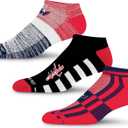 For Bare Feet Stripe Stack 3 Pack (Large, Team Color)