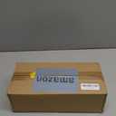 Shower Caddy Over the Door Organizer: Bath Rack Hanging Over Glass with Hooks - Storage Shelf Inside Bathroom for Shampoo - Matte Black