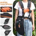 String Trimmer Full Harness 4119 710 9001 for Stihl Trimmer Shoulder Harness Brushcutter Trimmer Harness Padded Shoulders Weed Eater Shoulder Strap Harness Weed Eater Harness Double Shoulder Strap