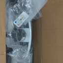 LAREX Baby Swing Infant Swing Electric Toddler Baby Rocker Portable for Newborn Boy Girl, 5 Sway Speeds with Remote Control, 10 Preset Melodies and Bluetooth, 0-6 Months Max 20 Lbs (Black)