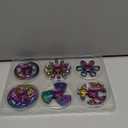 6 Pack Metal Fidget Spinner for Kids and Adults, Fidget Toys for Focus, Stress Relief, ADHD & Anxiety, Sensory Fidget Set for Blue Monday Relief