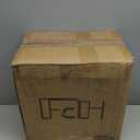 C&AHOME Cube Storage Organizer with Doors, 12-Cube Shelves, Closet Cabinet, DIY Plastic Modular Bookshelf Ideal for Bedroom, Living Room, 36.6L x 12.4W x 48.4H Milky USHS3012M-DOOR