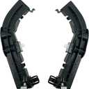 Front Left & Right Bumper Support Brackets Compatible With 2008-2023 Dodge Challenger Replace 68024343AD 68024342AD