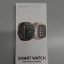 Smart Watch for Women Men(Answer/Make Call), Smartwatch 1.96" HD Fitness Activity with with Heart Rate/Pedometer/Sleep/IP68 Waterproof, Bluetooth Call/ 110+ Sport Running Watch for Android iOS Blue