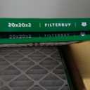Filterbuy 20x20x2 Air Filter MERV 8 Dust & Allergy Defense (6-Pack)