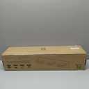 SineRise LED Modern Bathroom Vanity Light Fixtures (3-Light, 24-Inch), Matte Black Modern Acrylic Bathroom Wall Lighting Fixtures Over Mirror (Cool White 6000K)