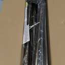 Bronze Wrap Around Curtain Rods 66 to 120 Inch:Blackout Heavy Duty Adjustable Long Window Curtain Rod Room Darkening,Modern Industrial Curved French Return Metal Drapery Rod Easy Install,Brown