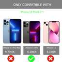 Cute Halloween White Ghost Case Compatible with iPhone 13 Pro, Spooky Ghost Case for iPhone 13 Pro for Teens Men and Women, Cool TPU Bumper Phone Case Cover