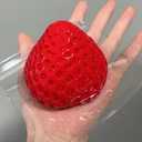 3PCS Handmade Strawberry Taba Squishy Toys, Cute Strawberry Squeeze Toys, Strawberry Squishies Fidget Toys, Novelty Things Suitable for Adults Relaxation