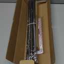 HeiDear 2 Pack Curtain Rods for Windows 30 to 45 Inches, 5/8" Bronze Metal Curtain Rod, Adjustable Single Window Rods for Bedroom, Living Room, Kitchen, Office