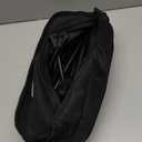 MOON LENCE Portable Camping Chair Backpacking Chair - The 4th Generation Ultralight Folding Chair - Compact, Lightweight Foldable Chairs for Hiking Mountaineering, Beach (Black-below 180 Lbs for Comfort Use)