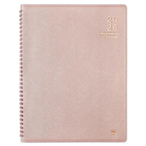 2026 Monthly Planner - 9'' x 11'' Monthly Planner/ Calendar 2026 from JAN. 2026 - DEC. 2026, 12-Months Calendar Spiral Bound with Soft Leather Cover, 15 Note Pages, Tabs, Inner Pocket