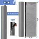 Hollowfly Basketball Pole Pads 4 Ft Tall Garage Pole Padding Outdoor, Fit 4"x4" pole-4 ft tall