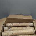 8 Pack Birch Logs for Fireplace Decor Crafts Versatile Unfinished Wood Gas Fireplace Logs: 2.3"-3.2" Dia. x 16.5" Long