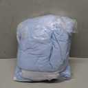 White and Blue Arch Cover 3 Set-8FT, 7.2FT, 6.6FT Arch Backdrop Cover Spandex Fitted 2-Color Fabric Stand Covers for Baby Shower Boy Birthday Party Graduation Banquet Photo Background Decorations