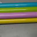 Skyygemm 6 Rolls Bulletin Board Paper Rolls, 4 x 24 ft,Neon