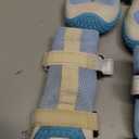 Dog Shoes for Medium Large Size Dogs, Breathable Dog Shoe for Hot Pavement, Dog Booties and Paw Protectors to Prevent Licking, Anti-Slip Dog Boots with Reflective for Summer, Hiking, Snow (Size 4)