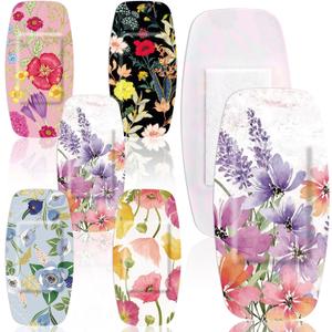 Geiserailie 50 Pcs Large Waterproof Bandages 2'' x 4'' Adhesive Wound Care Bandages Cushioned Flexible Latex Free for First Aids and Protect(Vintage Flower)