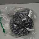 XiaZ Dog Camping Leash, 50ft Portable Overhead Trolley System for Dogs up to 200lbs, Dog Tie Out Cable, Camping, Parks, Outdoor Events,5 min Set-up,Black