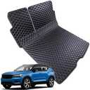 7DEEKEI for 2018-2025 Volvo XC40/2022-2024 Volvo C40 Recharge Trunk Mat and Rear Backrest Cargo Mat Liners All Weather Anti-Slip