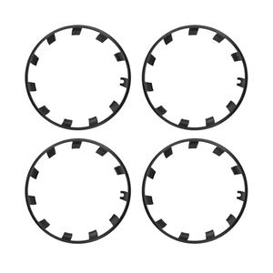 for Tesla Model Y 21 Inch Wheel Rim Protector Hubcaps Uberturbine Wheels Rim Cover Tire Trim Rings Matte Black 4Pcs Model Y Accessories