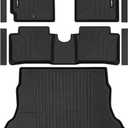 Naibeve Floor Mats for 2022-2026 Nissan Frontier Crew Cab (Not King Cab)