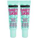 Maybelline Baby Skin Instant Pore Eraser Primer Makeup, Clear, 2 Count (0.67 Fl Oz (Pack of 2))