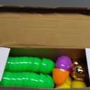 JOYIN 100PCS Easter Eggs, Plastic 2.3" 94PCS Colorful with 6PCS Golden Eggs Bulk Empty Fillable for Easter Hunt Party Favor Basket Stuffers Filler Classroom Prize Supplies Decor