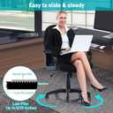 Office Chair Mat for Carpet: 48"x36" Clear Desk Chair Mat for Carpet Floor, Computer Mat for Low Carpeted Floors,Thick and Sturdy Protector, Rug Pad for Rolling Chairs Office Work Gaming, 48 in x 36 in without lip
