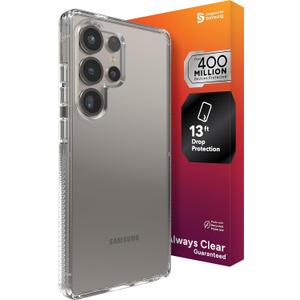 ZAGG Crystal Palace Samsung Galaxy S25 Ultra Case  Crystal Clear, 13ft Drop Protection, Slim, Anti-Yellowing, Graphene Reinforced, Wireless Charging Compatible, Anti-Scratch