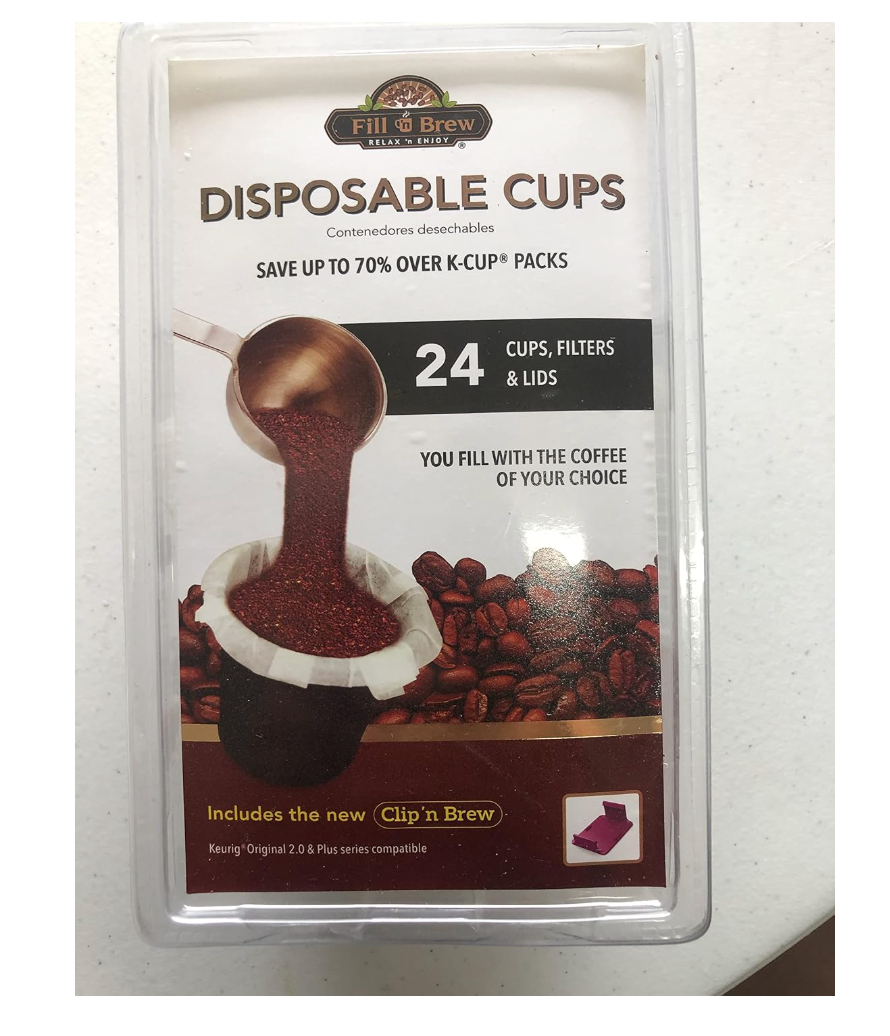 Fill 'n Brew, Disposable Cups - 48 ct