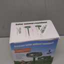 2 Pack 2025 Ultrasonic Animal Repellent Outdoor Cat Repellent Devices Solar Animal Repeller Motion Activated Deterrent to Scare Deer Squirrel Rabbit Raccoon Skunk for Yard Lawn Outdoor