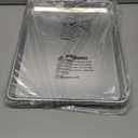 Commercial Quality Baking Sheet Pan Set, Natural Aluminum Cookie Sheet, Umite Chef Warp Resistant Baker's Half Sheet Pan, Large Thick Cookie Tray Pans for Baking, Roasting(2 Pack, 18X13In)