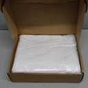 White Bathroom Rugs 19'' X 32'', Non-Slip Machine Washable Bath Mats Absorbent Soft Bath Rug for Shower, Bathroom Floor Tub Mat, Bedroom Rug