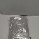 RYB HOME 100% Blackout Linen Door Window Curtains for French Door, Tricia Room Darkening Adhesive Privacy Assured Thermal Insulated Blinds for Kitchen Glass Window, W 26 x L 69, 1 Panel, Grey