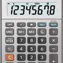 Casio MS-80B Calculator Desktop Calculator with Tax & Currency Tools | General Purpose | Large Display | Ideal for Home, Office & Everyday Math