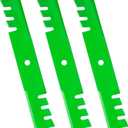 038-5350-00 48 Inch Deck Blade for Bad Boy ZT Elite, CZT, CZT Elite, Maverick, Maverick HD Zero-Turn Mower 481706 Scag Tiger Cub 48" Deck Circle Center Hole 3-IN-1 Mulching Toothed Mower Blade 3 PCS