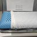MALOUF Zoned Dough Gel-Infused Memory Foam Bed Pillow, Queen-Mid Loft, Queen Mid Loft