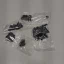 1/4-20 x 1-1/4" Hex Head Screw Bolt, Nuts, Flat & Lock Washers, 20Pcs 18-8 (304) Stainless Steel, Fully Threaded, Black Oxide by SG TZH