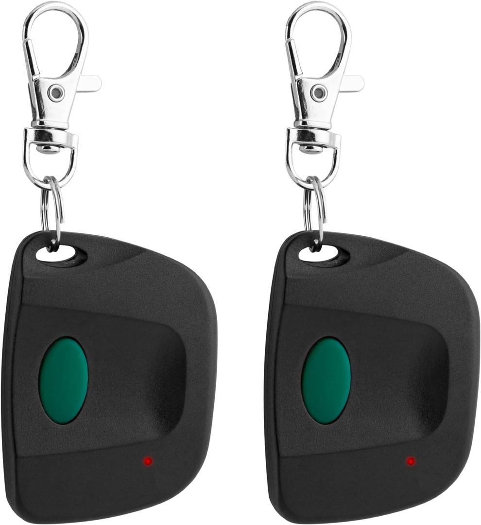 10 Dip Switch 310Mhz Garage Door Remote Control Compatible with Stanley 1050|1082|105015|109410, Digi-Code 5012|5062|5032|5042|5072, Heddolf S219|S220 Garage Door Opener Transmitter 2 Pack