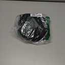 Women's Two Piece Bikini Swimsuit Sexy Ribbed Triangle Top Bathing Suits String Cheeky Bikini Sets (Medium, Black)