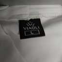 VIAOLI Scrubs for Women - V-Neck Top & Cargo Pants Uniform Womens Medical Scrubs Set for Nurses, Doctors, Size L