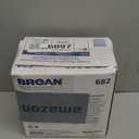 Broan-Nutone 682 Duct-Free Ventilation Fan, White Square Ceiling or Wall Exhaust Fan with Plastic Grille