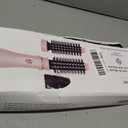 Hair Dryer Brush Blow Dryer Brush in one, Aima Beauty 1.25" Round Brush Blow Dryer Ionic Hot Air Brush Styler Volumizer with Ceramic Coating & Tufted Bristles for Smooth and Shiny Blowout, Pink
