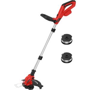 3 in 1 Cordless String Trimmer (No Battery) Compatible with Milwaukee 18V Battery, 12" Electric Weed Wacker with Auto Line Feed, Foldable Weed Eater/Edger Trimmer/Mower for Yard Garden, Grass Trimmer