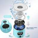 340ml Portable Hydrogen Water Bottle Generator with PEM-SPE Technology, Glass Exterior & Aluminum Shell, Produces 5000 ppb Hydrogen in 10 Minutes, for Home, Gym, Office & Travel