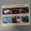 Gusil Back Seat Extender for Dogs: Mobile Cozy Pet Den! Skin-Safe Padding, Heavy-Duty PU Leather with Hard Bottom, 450lb Capacity-Waterproof, Non-Slip, 45% More Space (Fits Cars, SUVs & Small Trucks)